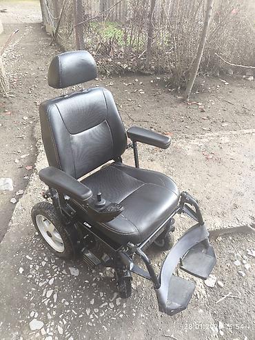 Digər tibbi məhsullar: Elektron motorlu əlil arabası Araba ilk özümdə olub. Akmulyatoru — 5