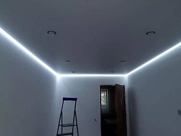 Натяжной потолок: Натяжной потолок Глянцевое, Матовое, 3D потолки Гарантия, Бесплатная консультация, Бесплатный замер — 9