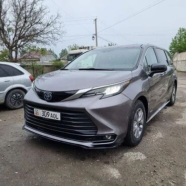 тайотта виш: Toyota Sienna: 2021 г., 2.5 л, Типтроник, Гибрид, Минивэн