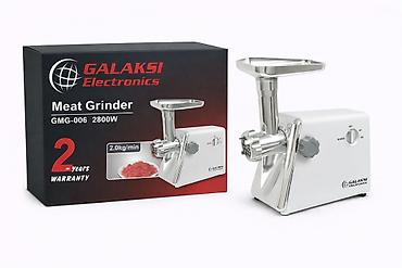 Ət çəkən maşınlar: №: 6070 Məhsulun adı: Ətçəkən Galaksi Electronics GMG-006 White Brend — 1