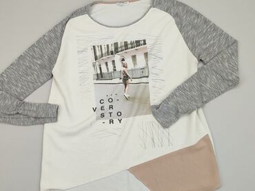 bluzki z długim rękawem białe: Bluzka Damska, Zara, M, stan - Dobry