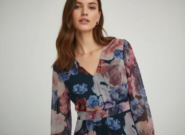 zwiewne sukienki na wesele allegro: Mohito, Women`s dress, size S (EU 36)