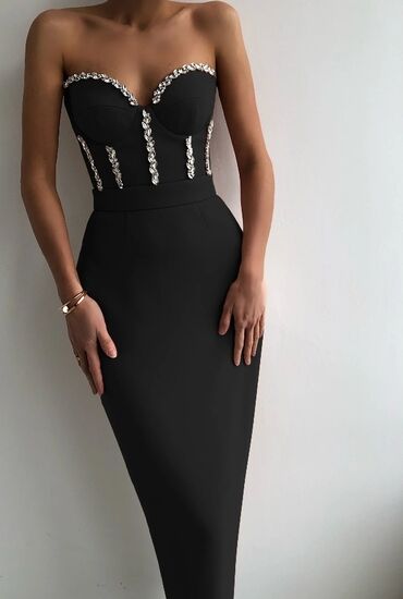 rajf za devojčice: S (EU 36), color - Black, Evening, Without sleeves