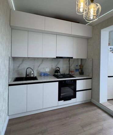 2 комнатная квартира в джале: 2 комнаты, 60 м², 106 серия, 9 этаж, Дизайнерский ремонт