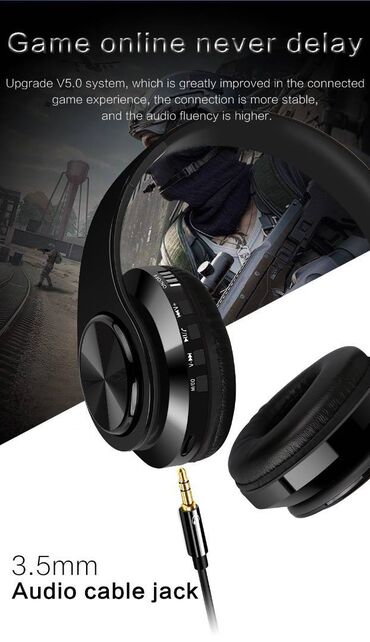 Slušalice: Nove kvalitetne bežične slušalice (bluetooth). Imaju ugradjen — 6