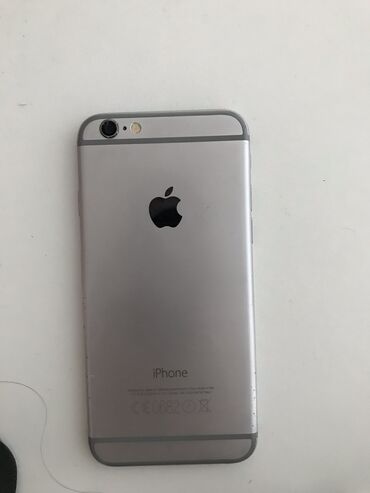 Apple iPhone: IPhone 6, 64 GB, Matte Space Gray, Barmaq izi