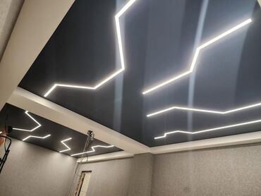 Натяжной потолок: Натяжной потолок Матовое, 3D потолки, Глянцевое Гарантия, Монтаж, Бесплатная консультация — 9