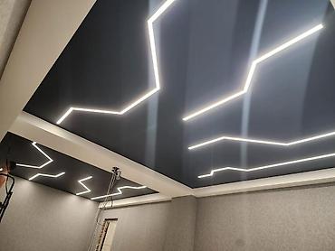 Натяжной потолок: Натяжной потолок Матовое, Глянцевое, 3D потолки Бесплатный замер, Гарантия, Монтаж — 17