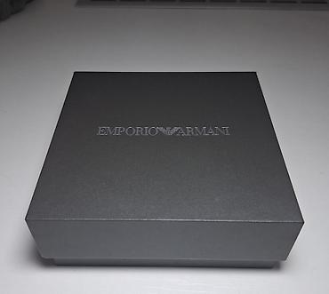 apple magic mouse 2: Оригинальный плетёный браслет Emporio Armani (модель — 5