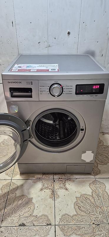 matorla: Paltaryuyan maşın Daewoo, 8 kq, İşlənmiş, Avtomat, Qurutma var, Ödənişli çatdırılma — 2