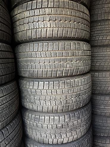 Шины 245 / 45 / R 18, Зима, Б/у, Комплект, Легковые, Япония, Dunlop