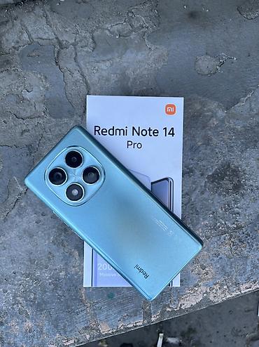 m3 pro: Redmi, Redmi Note 14 Pro, Б/у, 256 ГБ, цвет - Голубой, 2 SIM — 1