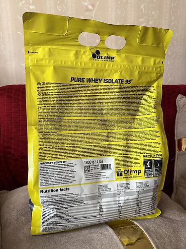 whey protein isolate: Protein Çəki: 1501 - 2000 g, Yeni — 2