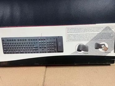 Tastature: Fleksibilna Tastatura za računar TECLINE; Kompaktan fleksibilan na lalafo.rs — 10 Tastature: Fleksibilna Tastatura za računar TECLINE; Kompaktan fleksibilan — 10
