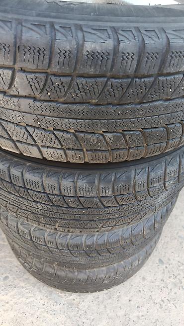Шиналар жана дисктер: Дөңгөлөктөр монтажда 215 / 60 / R 16, Winter stud, Колдонулган, Комплект, Жеңил унаалар, Куйма, тешиктери - 4 — 3