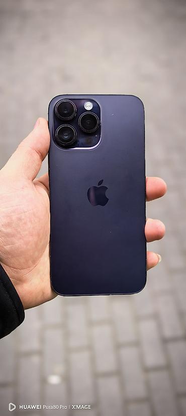 IPhone 14 Pro Max, 256 GB, Deep Purple, Zəmanət, Face ID, Sənədlərlə lalafo.az -da IPhone 14 Pro Max, 256 GB, Deep Purple, Zəmanət, Face ID, Sənədlərlə
