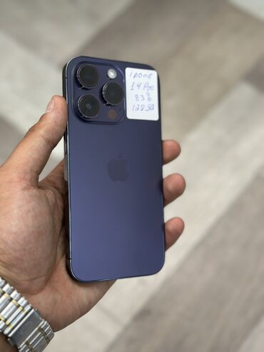 Apple iPhone: IPhone 14 Pro, 128 GB, Deep Purple