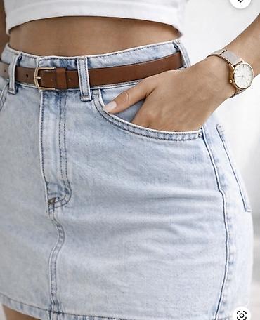 klassik ayaqqabı qadın: Mini Ətək, Us Polo Assn, Cins, M — 3