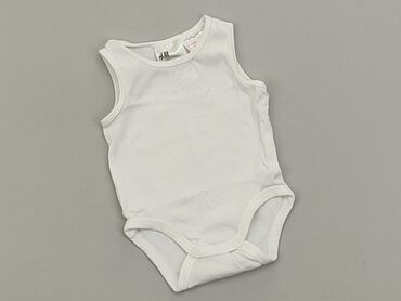 białe body 56: Body, H&M, 0-3 months, 
condition - Ideal