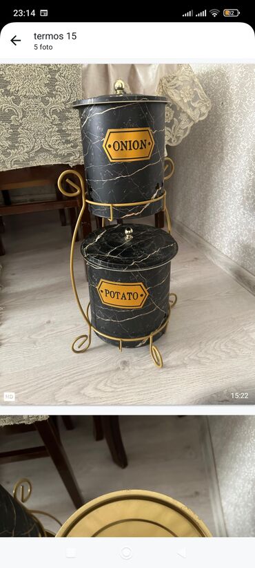 Qrafinlər və səhənglər: Şüşə salat qabları dəsti – 3 ədəd - Material: şəffaf qalın şüşə - — 17