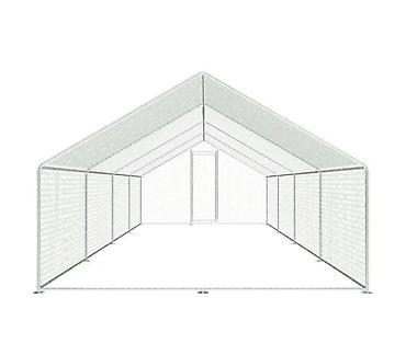 mesac za kominu: Veliki KOKOŠINJAC 8x3x2m (kavez/Ispust, kokoške, živina) Aga ograđeni — 5