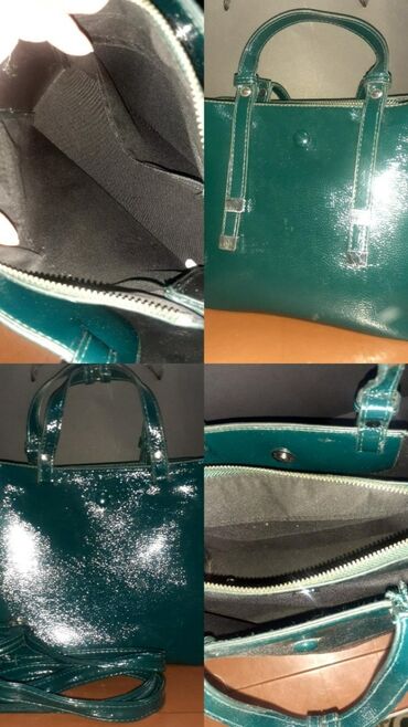 женскую сумку зеленого цвета: Продаю сумку за 1200с
самовывоз район аламидинский рынок