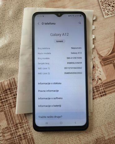 Samsung: Samsung Galaxy A12, 128 GB