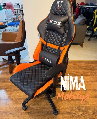 Ofis və oyun kresloları: Yeni, Təkərli, Qolları tənzimlənir, Dəri -da lalafo.az — 4 Ofis və oyun kresloları: Yeni, Təkərli, Qolları tənzimlənir, Dəri — 4