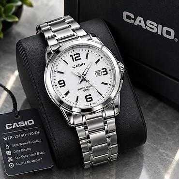 smart saat satilir: Başlıq: Casio kişi qol saatı – Gümüşü, klassik dizayn Zövqlü və — 1