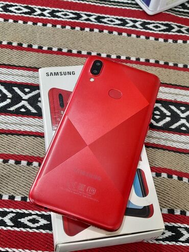 samsung h: Samsung A10s, 32 ГБ, цвет - Красный