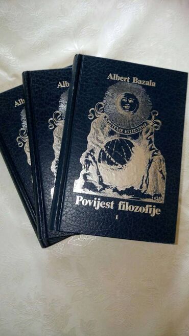 plavi bicikl komplet knjiga: Povijest filozofije 1, 2 i 3, autora Alberta Bazale, tvrd povez