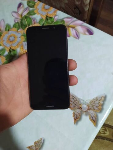 huawei y5: Huawei Y5, 16 GB, rəng - Qara, Düyməli