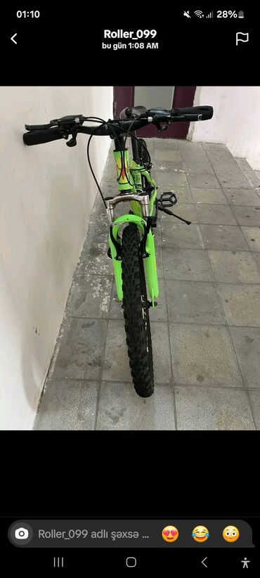 Şəhər velosipedləri: İşlənmiş Şəhər velosipedi Anmier, 24", sürətlərin sayı: 20, Ödənişli çatdırılma