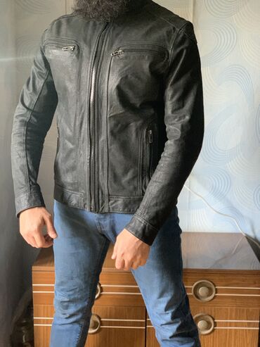 кожаная куртка: Куртка American Legend, XL (EU 42), цвет - Черный