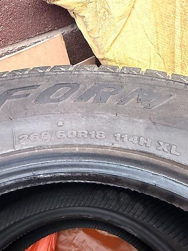 Зимние шины 265/60 R18 114H XL - Размер: 265/60R18 - Индекс нагрузки