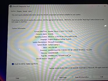 Ноутбуки Microsoft: Microsoft Surface Laptop 2 с диагональю 13,5″, сенсорный 2K-класс — 6