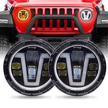 Auto oprema: Bi led far dnevno svetlo + migavac 50w POGODNO ZA SVA VOZILA SA — 2