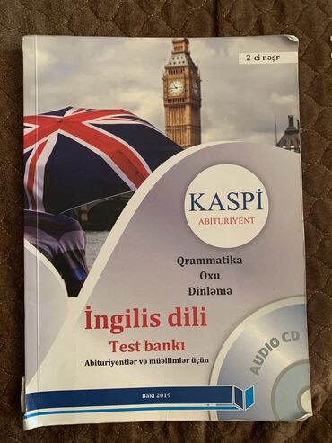 kimya toplu cavablari 2019: Kaspi Ingilis dili test banki 7di max 6 vererem birdene cavablari