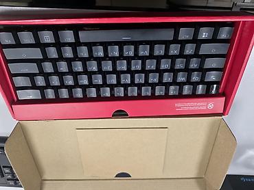 Компьютер жана ноутбук аксессуарлары: Клавиатура, HyperX, Механикалык, Зымдуу туташтыруу, Өлчөмү: 60% — 5
