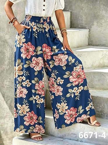 Pantalone: Pantalone za punije dame – model 226-2 - Kroj: široke nogavice — 13