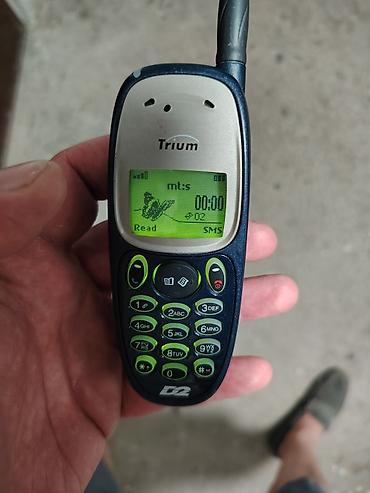 simens s10: Trium (Mitsubishi) retro mobilni telefon sa eksternom antenom — 8