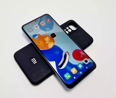 Xiaomi, Redmi Note 11, Б/у, 128 ГБ, цвет - Синий, 2 SIM