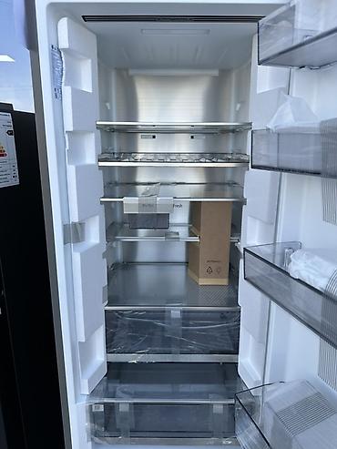 витринный холодильник для мясо: Холодильник LG с нижней морозильной камерой, нержавеющая сталь Высота — 9