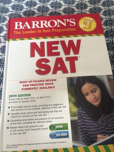 Barron’s NEW SAT – 28-ci nəşr Məzmun və xüsusiyyətlər: - Yeni SAT