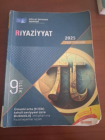 Məhsul: “Riyaziyyat – 2025 Test Toplusu” (DİM) • Nəşriyyat/İnstitut
