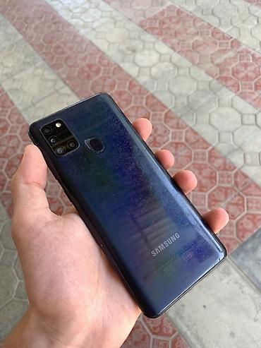 nokia 301 dual sim: Samsung Galaxy A21S, 32 GB, rəng - Mavi, Barmaq izi — 4