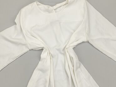 białe bluzki na długi rękaw damskie: Blouse, XL (EU 42), condition - Good