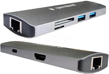 Doking stanice: USB-C multifunkcionalni hub/dok – sve u jednom proširenje priključaka — 8