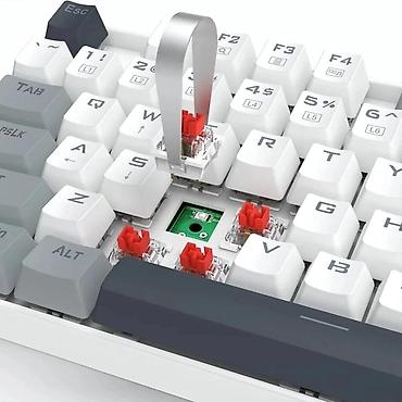 klavyatura komputer: Redragon K522WGL Kumara RGB mexaniki gaming klaviatura 🟢 Rəsmi iş — 6