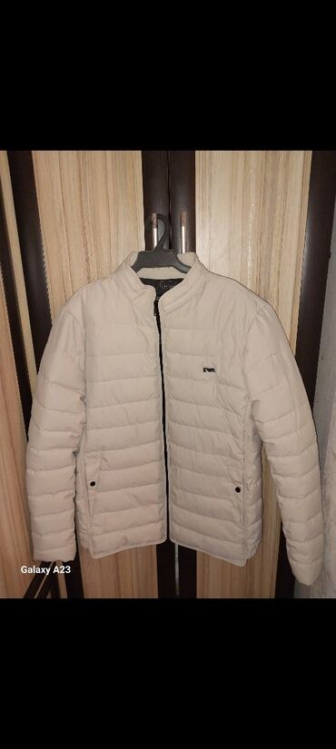 бренды мужской одежды: Куртка 4XL (EU 48), цвет - Белый